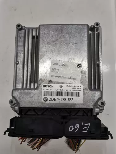 ECU Calculator motor Bmw E60 525 d cod 7795553 0281011120 DDE7795553