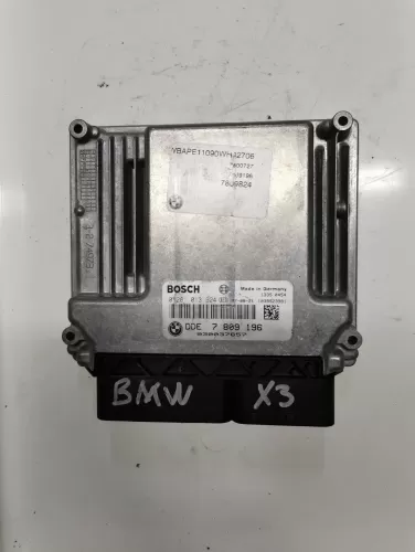 ECU Calculator motor Bmw X3 2.0 d DDE7809196 0281013924 EDC17CP02 E83