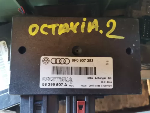 Modul control carlig Skoda Octavia 2 (2004-2008) 8p0907383